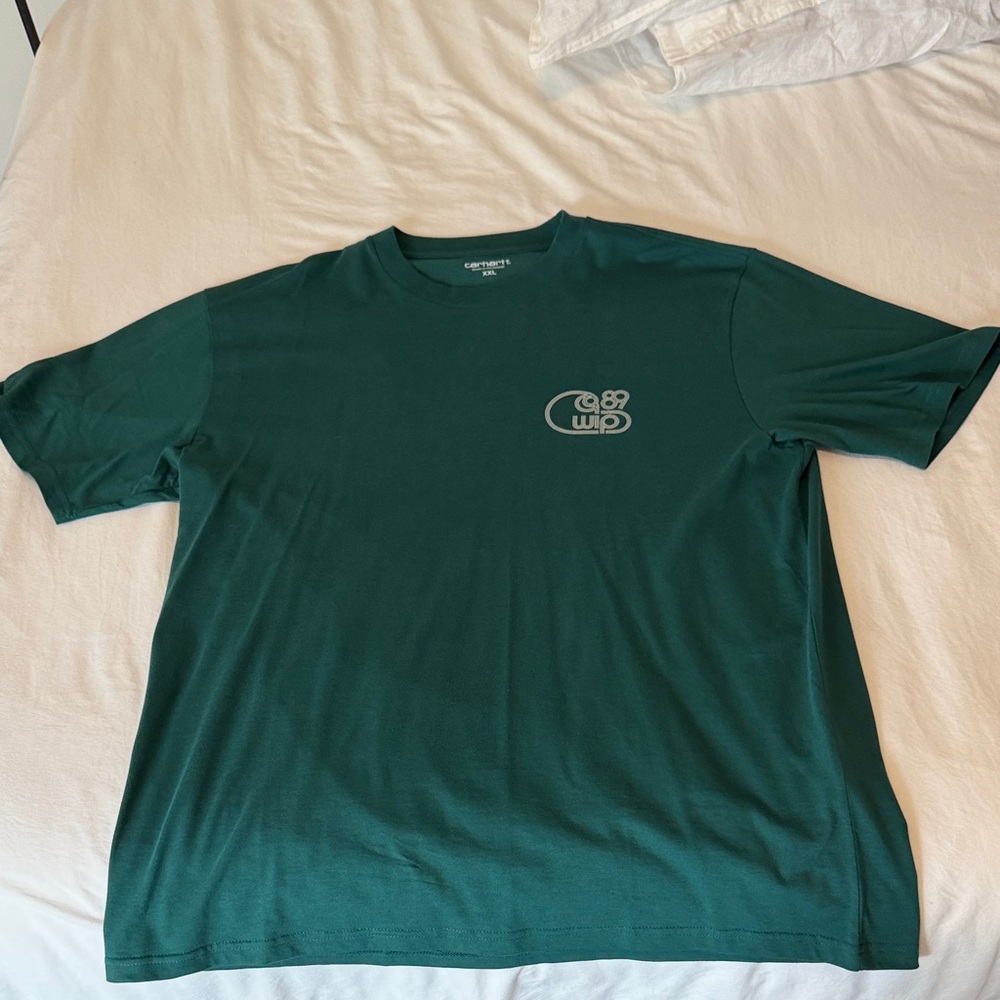 Carhartt WIP Teal Short Sleeve Tee